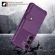 Samsung Galaxy A16 TPU Back Cover met Kunstleren Wallet Paars afbeelding 8