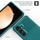 Samsung Galaxy S25 TPU Back Cover met Kunstleren Wallet Groen afbeelding 8