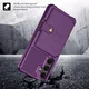 Samsung Galaxy S25 Plus TPU Back Cover met Kunstleren Wallet Paars afbeelding 5