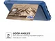 Apple iPhone 11 TPU Back Cover met Kunstleren Wallet Blauw afbeelding 5