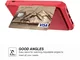 Apple iPhone 11 TPU Back Cover met Kunstleren Wallet Rood afbeelding 6