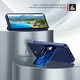 Apple iPhone 13 Pro TPU Back Cover met Kunstleren Wallet Blauw afbeelding 5