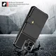 Apple iPhone 13 Pro TPU Back Cover met Kunstleren Wallet Zwart afbeelding 4