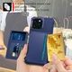 Apple iPhone 13 Pro Max TPU Back Cover met Kunstleren Wallet Blauw afbeelding 8