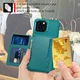 Apple iPhone 13 Pro Max TPU Back Cover met Kunstleren Wallet Groen afbeelding 8