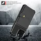 Apple iPhone 13 Pro Max TPU Back Cover met Kunstleren Wallet Zwart afbeelding 4