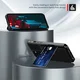 Apple iPhone 13 Pro Max TPU Back Cover met Kunstleren Wallet Zwart afbeelding 6