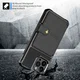 Apple iPhone 14 Pro TPU Back Cover met Kunstleren Wallet Zwart afbeelding 4
