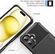 Apple iPhone 16 TPU Back Cover met Kunstleren Wallet Zwart afbeelding 8