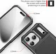 Apple iPhone 17 Pro TPU Back Cover met Kunstleren Wallet Zwart afbeelding 9