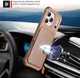 Apple iPhone 17 Pro Max TPU Back Cover met Kunstleren Wallet Roze afbeelding 7
