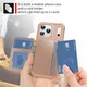Apple iPhone 17 Pro Max TPU Back Cover met Kunstleren Wallet Roze afbeelding 6