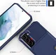 Samsung Galaxy S22 TPU Back Cover met Kunstleren Wallet Blauw afbeelding 7