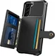 Samsung Galaxy S22 TPU Back Cover met Kunstleren Wallet Zwart afbeelding 1