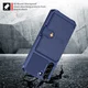 Samsung Galaxy S21 FE TPU Back Cover met Kunstleren Wallet Blauw afbeelding 3