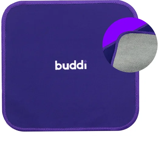 3-Pack Buddi Fresh Schoonmaak Microfiber Doek voor Beeldschermen Paars afbeelding 7