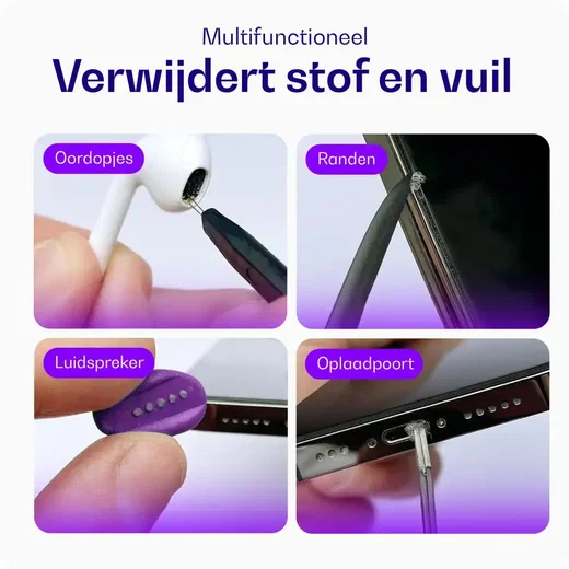 Buddi Fresh Complete Telefoon Schoonmaakset met Spray, Doek en Tools afbeelding 5