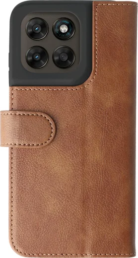 Rosso Element Motorola Moto G87 / G77 / G67 Hoesje Book Case Wallet Bruin afbeelding 15