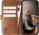 Rosso Element Motorola Moto G87 / G77 / G67 Hoesje Book Case Wallet Bruin afbeelding 14