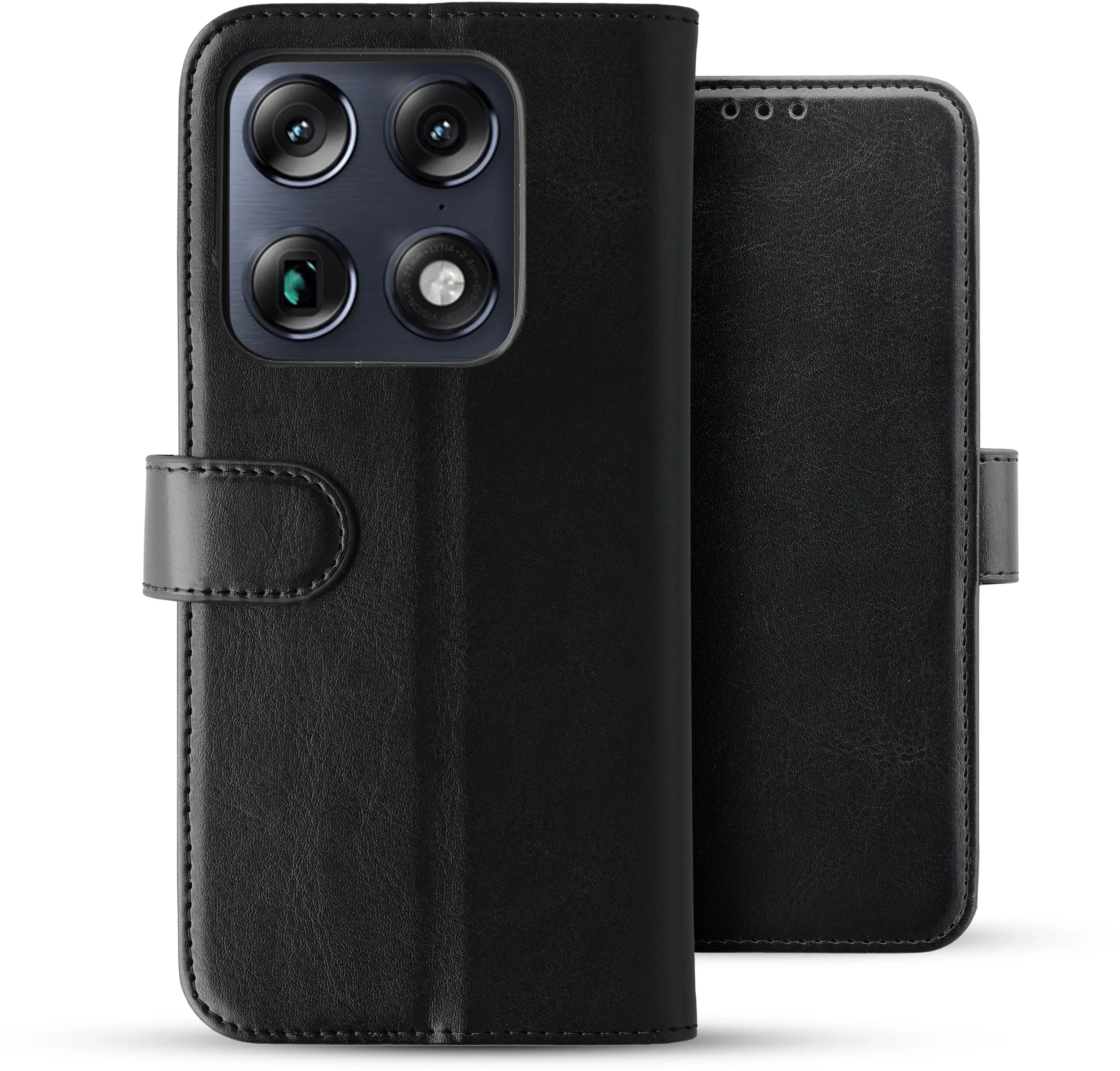 Rosso Element Motorola Signature Hoesje Book Case Wallet Zwart afbeelding 2