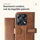 Rosso Element Motorola Signature Hoesje Book Case Wallet Bruin afbeelding 3