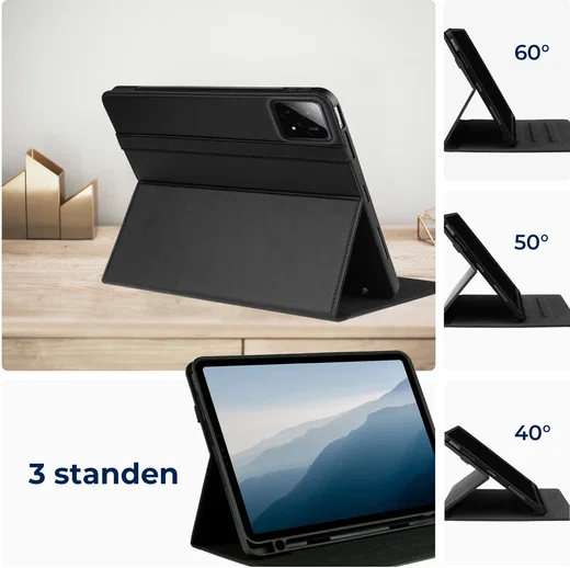 Rosso Element Xiaomi Pad 8 Pro Hoes Book Case Zwart afbeelding 6