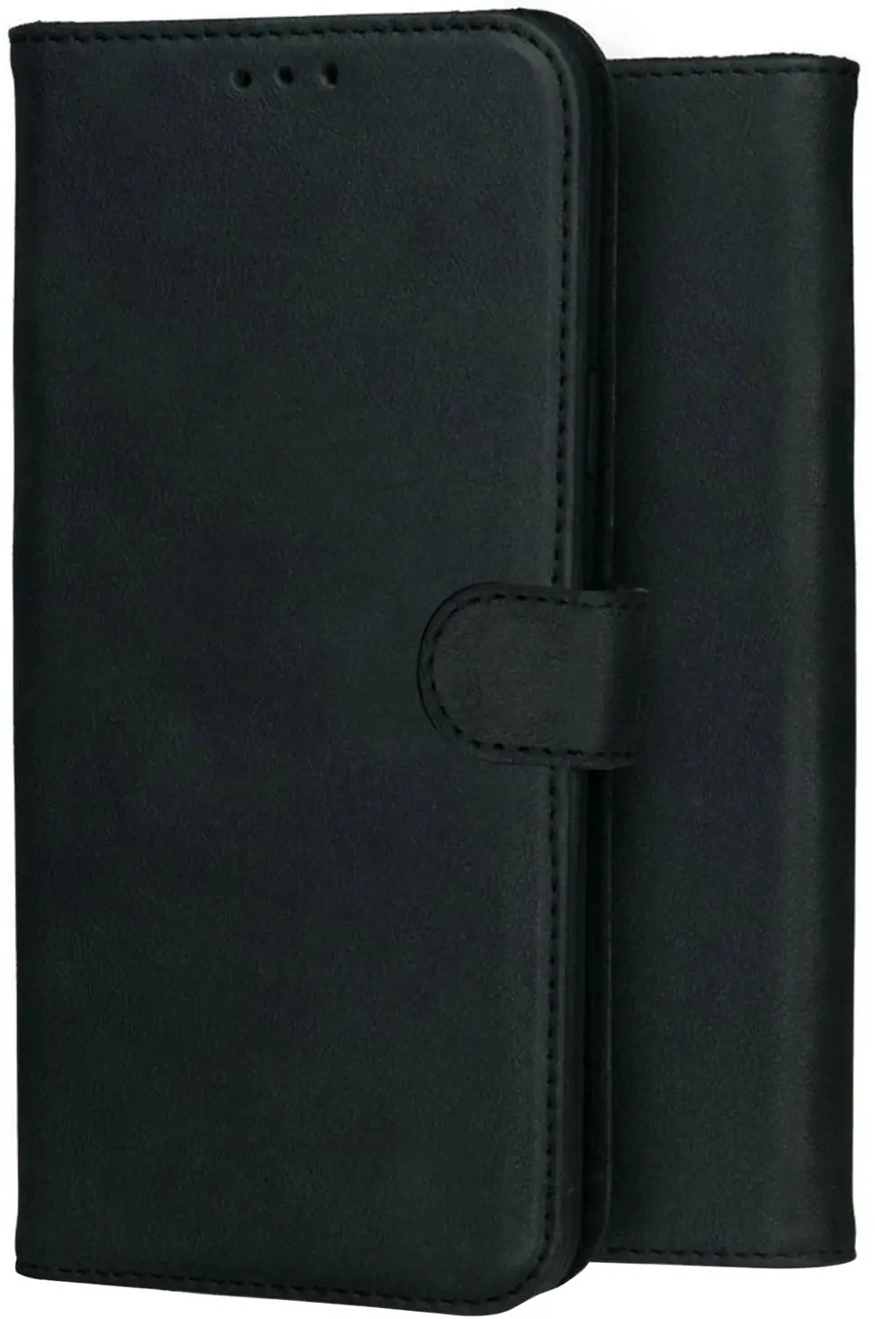Rosso Deluxe OnePlus Nord 6 Hoesje Echt Leer Book Case Zwart afbeelding 10