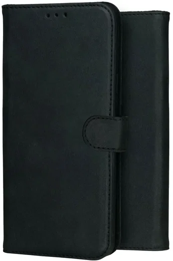 Rosso Deluxe OnePlus Nord 6 Hoesje Echt Leer Book Case Zwart afbeelding 10