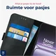 Rosso Deluxe OnePlus Nord 6 Hoesje Echt Leer Book Case Zwart afbeelding 5