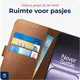 Rosso Deluxe OnePlus Nord 6 Hoesje Echt Leer Book Case Bruin afbeelding 5