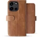 Rosso Element OnePlus Nord 6 Hoesje Book Case Wallet Bruin afbeelding 2