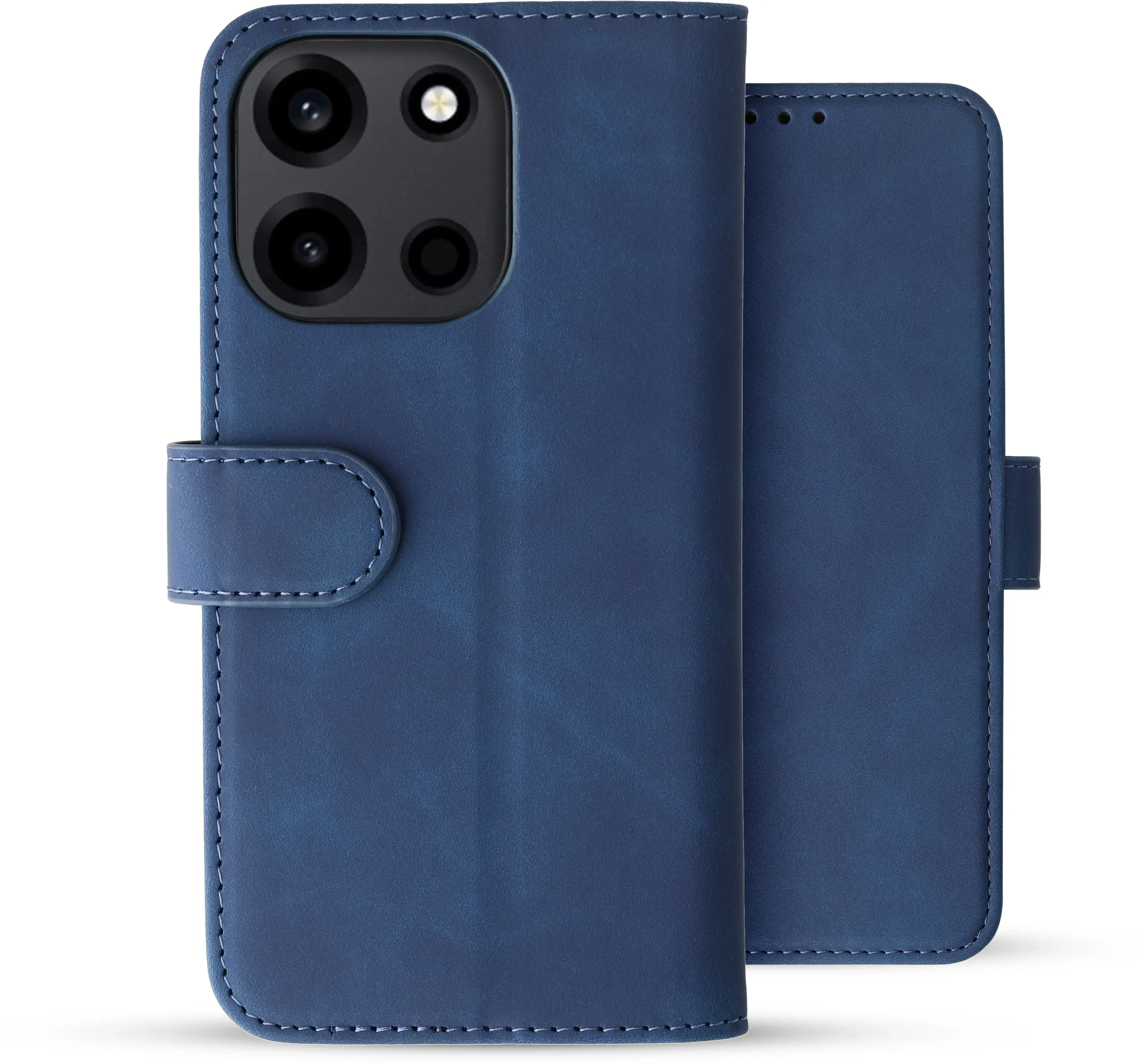 Rosso Element OnePlus Nord 6 Hoesje Book Case Wallet Blauw afbeelding 2