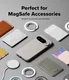 Ringke Onyx Magnetic Google Pixel 10 Hoesje MagSafe Grijs afbeelding 3