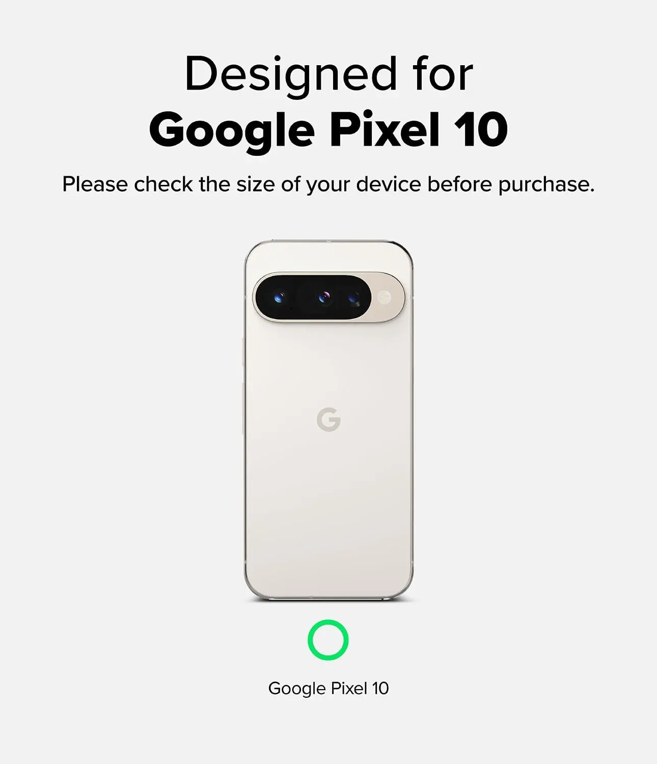 Ringke Onyx Magnetic Google Pixel 10 Hoesje MagSafe Grijs afbeelding 2