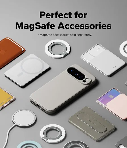 Ringke Onyx Magnetic Google Pixel 10 Pro XL Hoesje MagSafe Grijs afbeelding 3