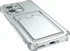 Oppo A6 Pro Hoesje Dun TPU met Pasjeshouder Back Cover Transparant afbeelding 8