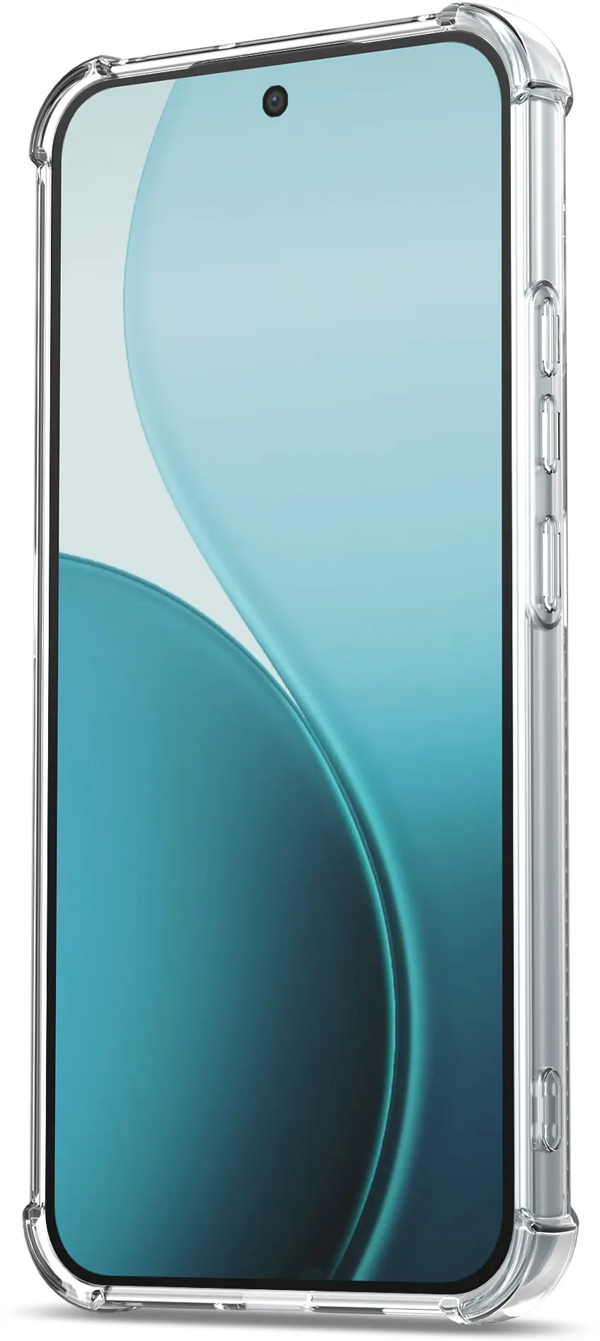 Oppo Reno 14 F Hoesje Dun TPU met Pasjeshouder Back Cover Transparant afbeelding 7