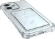 Oppo Reno 14 F Hoesje Dun TPU met Pasjeshouder Back Cover Transparant afbeelding 8