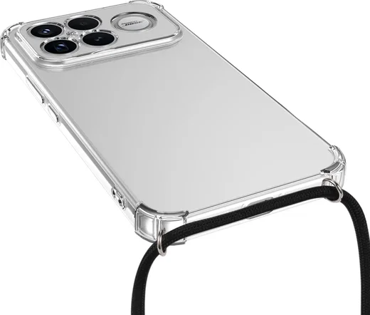 Xiaomi Poco F8 Ultra Hoesje met Koord Schokbestendig TPU Transparant afbeelding 4