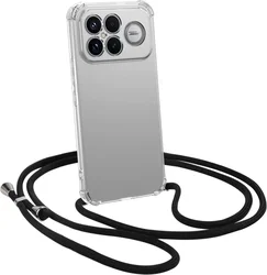Xiaomi Poco F8 Ultra Hoesje met Koord Schokbestendig TPU Transparant afbeelding