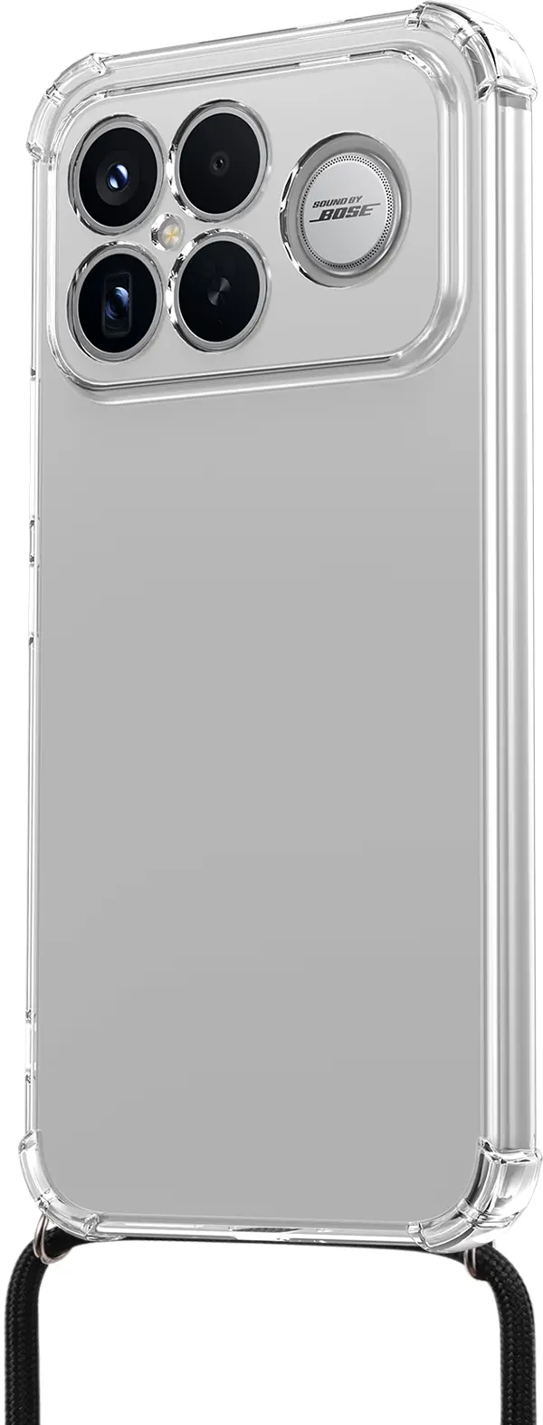 Xiaomi Poco F8 Ultra Hoesje met Koord Schokbestendig TPU Transparant afbeelding 3