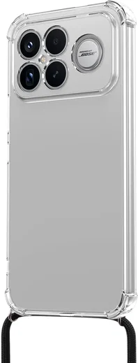 Xiaomi Poco F8 Ultra Hoesje met Koord Schokbestendig TPU Transparant afbeelding 3