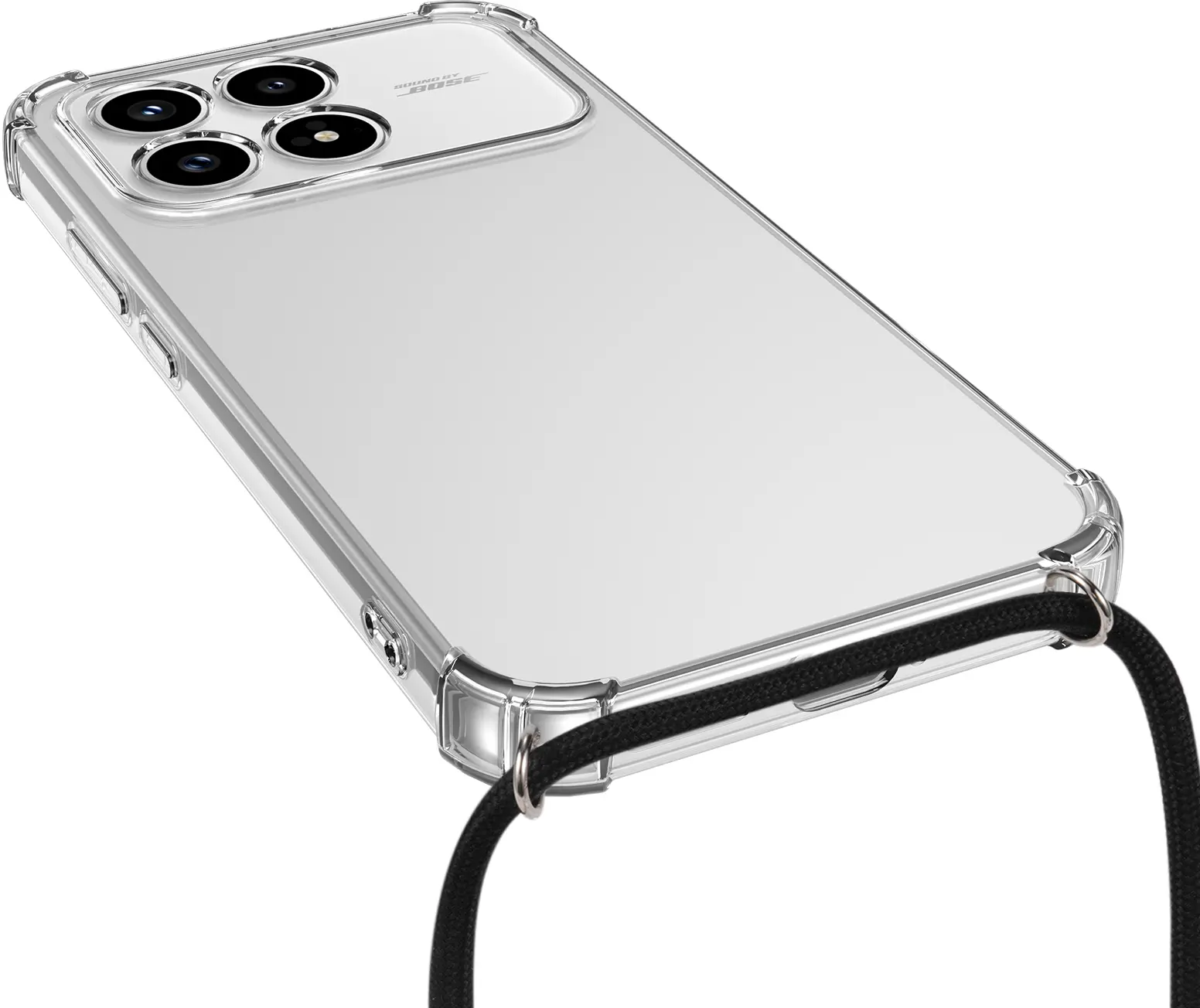 Xiaomi Poco F8 Pro Hoesje met Koord Schokbestendig TPU Transparant afbeelding 4