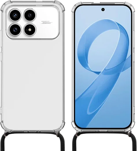 Xiaomi Poco F8 Pro Hoesje met Koord Schokbestendig TPU Transparant afbeelding 7