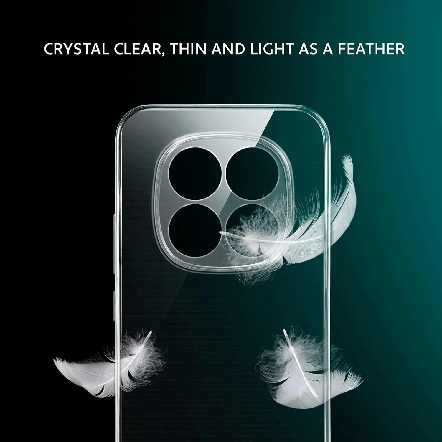 Xiaomi Poco M8 Pro Hoesje Dun TPU Back Cover Transparant afbeelding 2