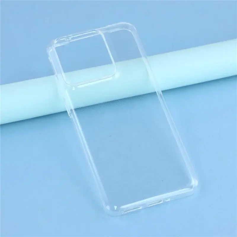 Motorola Moto G77 Hoesje Dun TPU Back Cover Transparant afbeelding 5