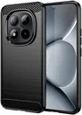 Xiaomi Poco M8 Pro Hoesje Geborsteld TPU Flexibele Back Cover Zwart