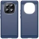 Xiaomi Poco M8 Hoesje Geborsteld TPU Flexibele Back Cover Blauw afbeelding 2