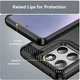 Motorola Moto G57 Power Hoesje Geborsteld TPU Flexibele Back Cover Zwart afbeelding 4