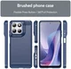 Motorola Moto G57 Power Hoesje Geborsteld TPU Flexibele Back Cover Blauw afbeelding 10